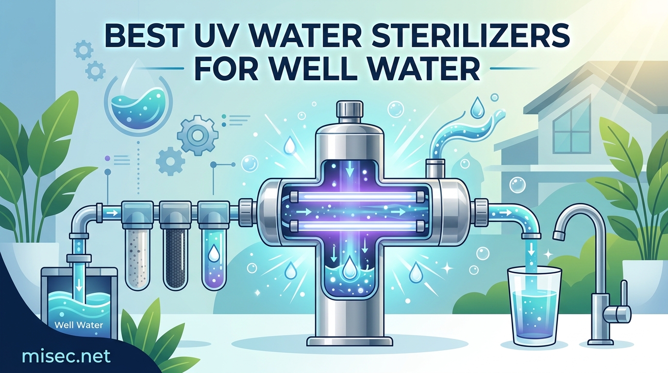 Best UV Water Sterilizers for Well Water