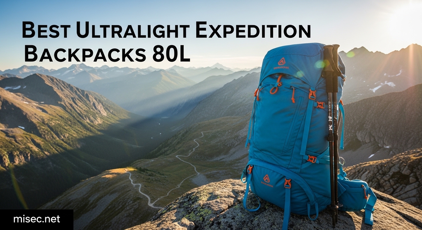 Best Ultralight Expedition Backpacks 80L