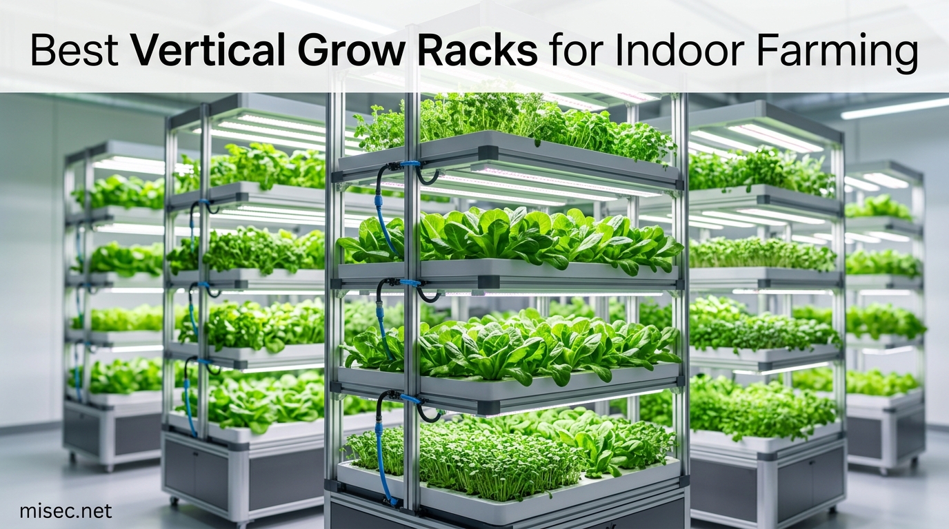 Best Vertical Grow Racks for Indoor Farming