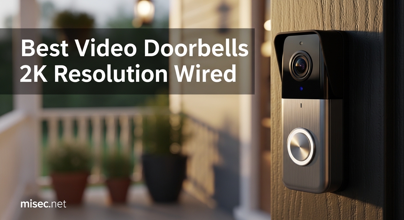 Best Video Doorbells 2K Resolution Wired