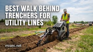 Best Walk Behind Trenchers for Utility Lines