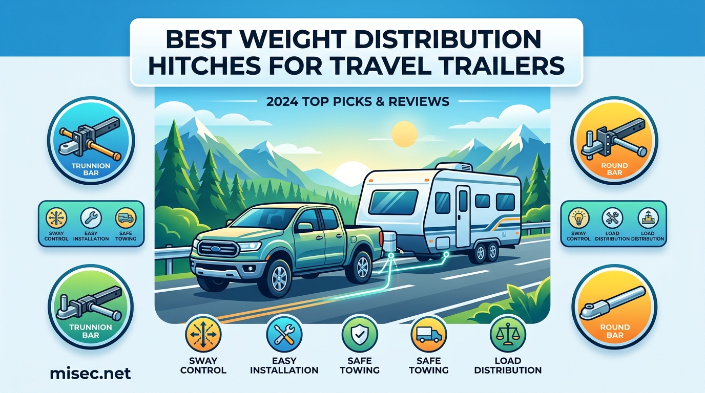 Best Weight Distribution Hitches for Travel Trailers