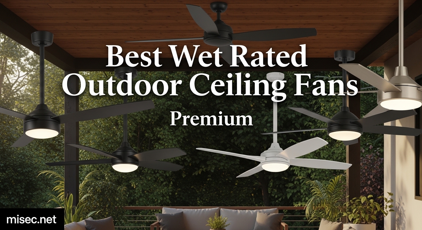 Best Wet Rated Outdoor Ceiling Fans Premium