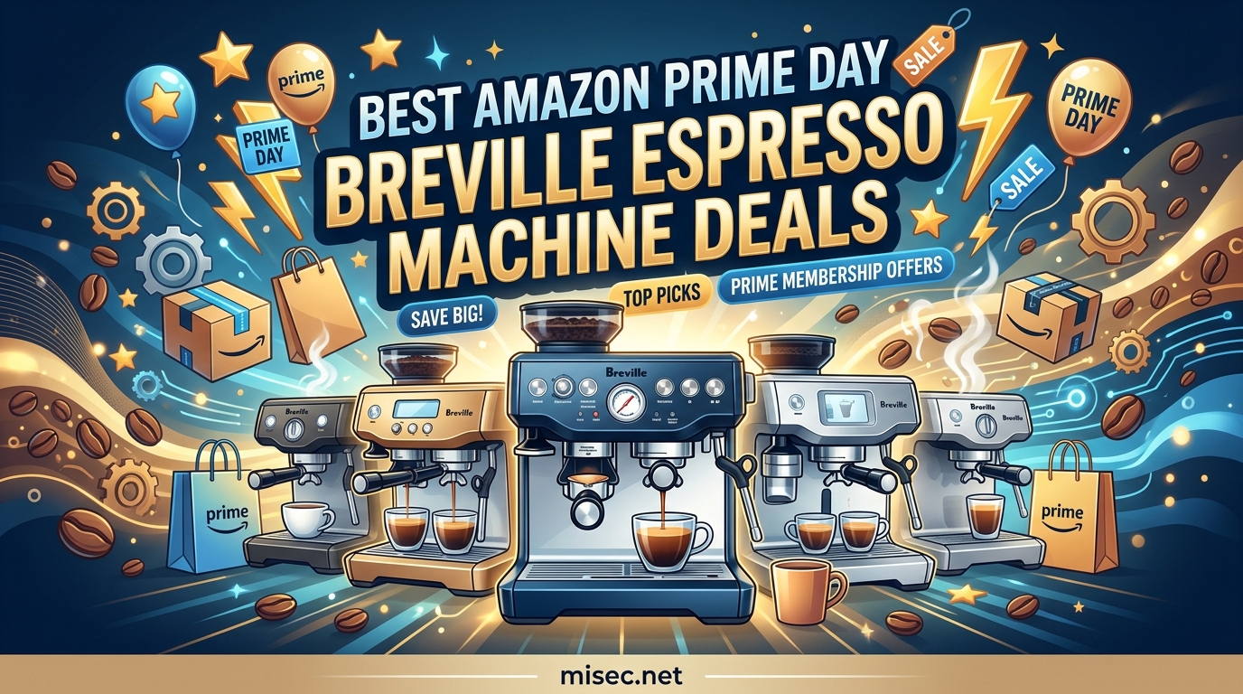 Best Amazon Prime Day Breville Espresso Machine Deals