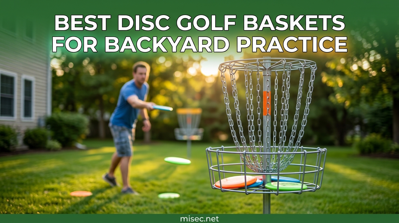 Best Disc Golf Baskets for Backyard Practice