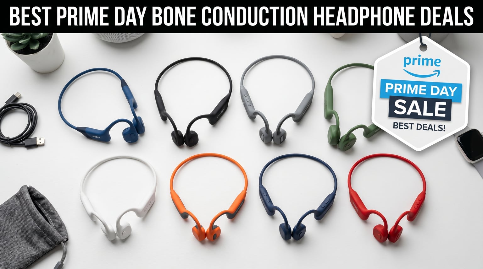 Best Amazon Prime Day Bone Conduction Headphone Deals 2026