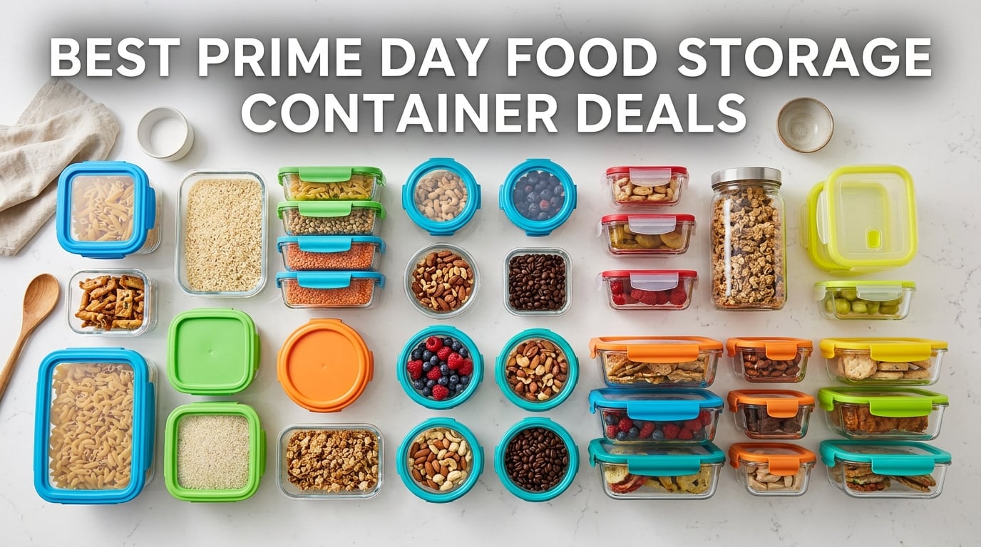 Best Amazon Prime Day Food Storage Container Deals 2026