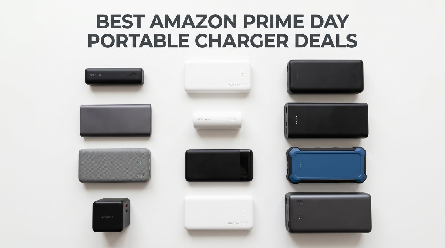 Best Amazon Prime Day Portable Charger Deals 2026