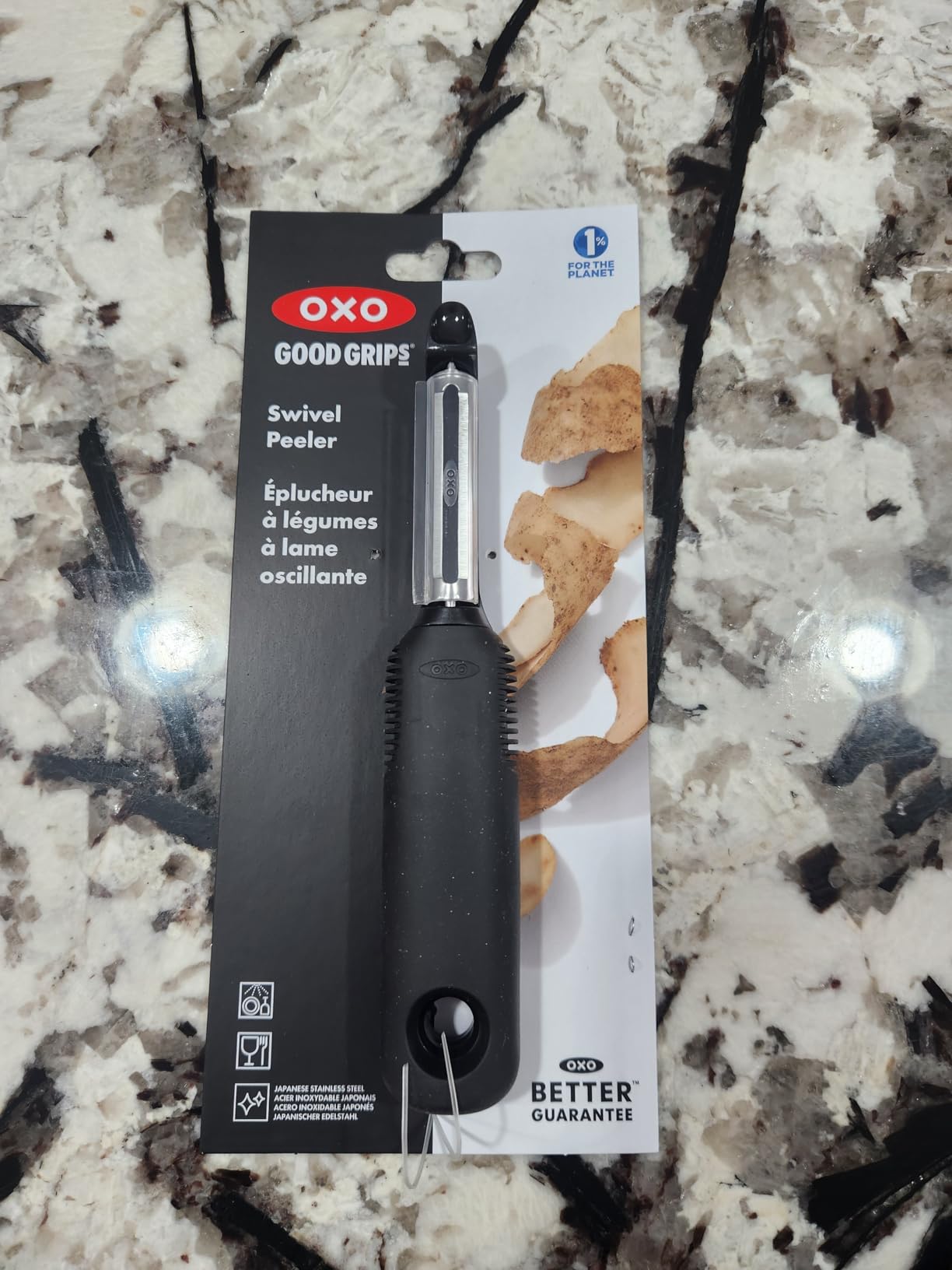 OXO Good Grips Swivel Vegetable Peeler with Soft Comfortable Handle customer photo 2