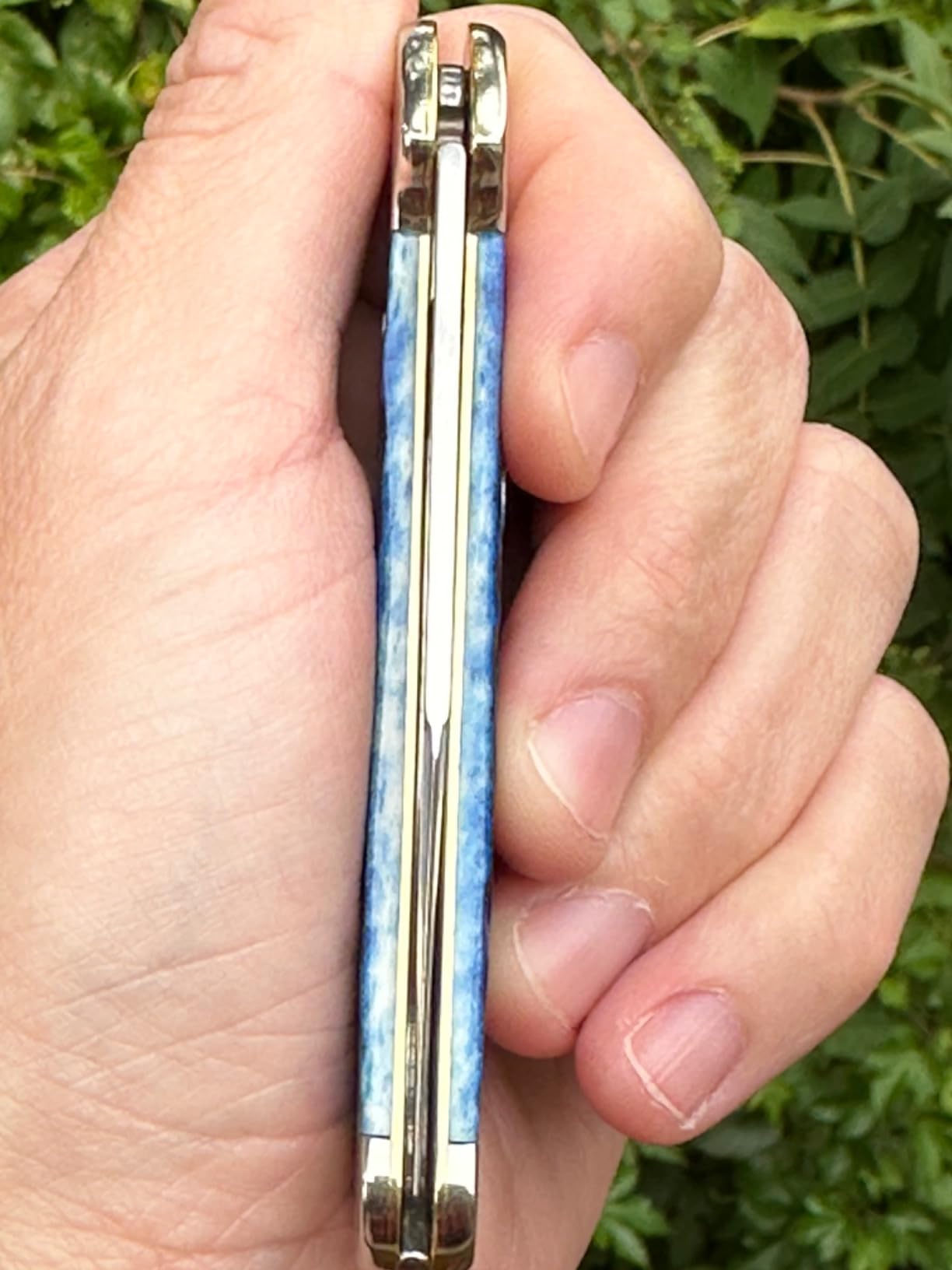 Case XX WR Pocket Knife Mini Copperlock Amber Bone W/Shield Item #133 (61749L SS) 3 5/8 inches Closed customer photo 1