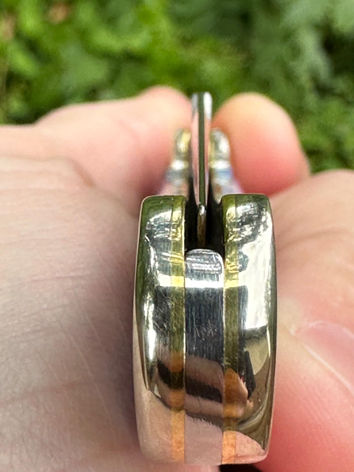 Case XX WR Pocket Knife Mini Copperlock Amber Bone W/Shield Item #133 (61749L SS) 3 5/8 inches Closed customer photo 2