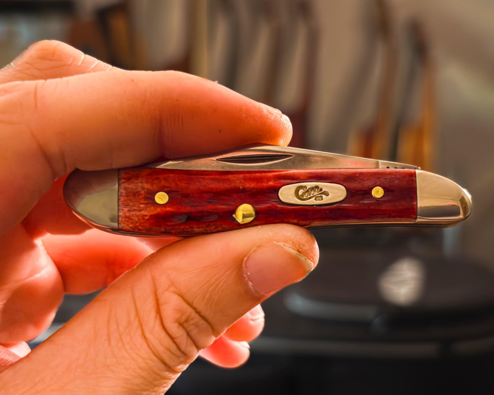 Case Red Bone Peanut Pocket Knife customer photo 1