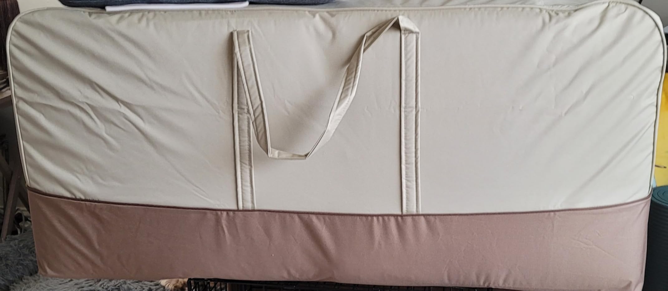 Classic Accessories Veranda Water-Resistant 45.5 Inch Patio Cushion and Cover Storage Bag customer photo 1