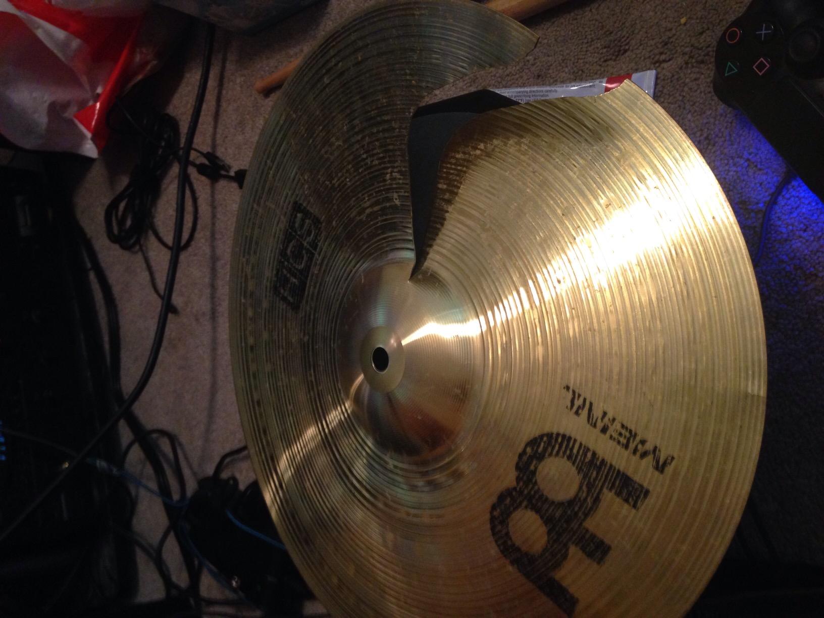Meinl Cymbals Crash Cymbal for Drums, 14