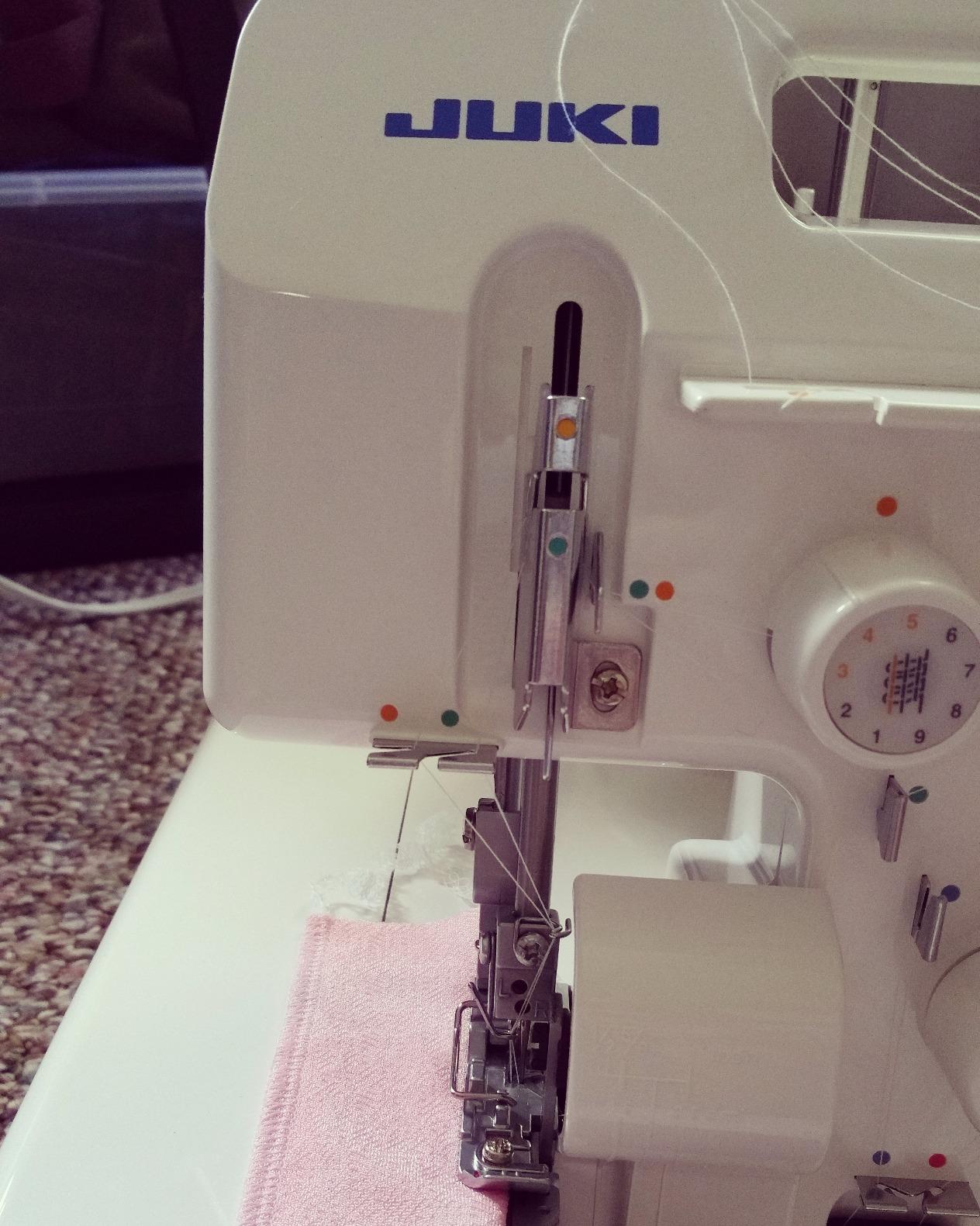 JUKI MO644D Portable Serger, White customer photo 1