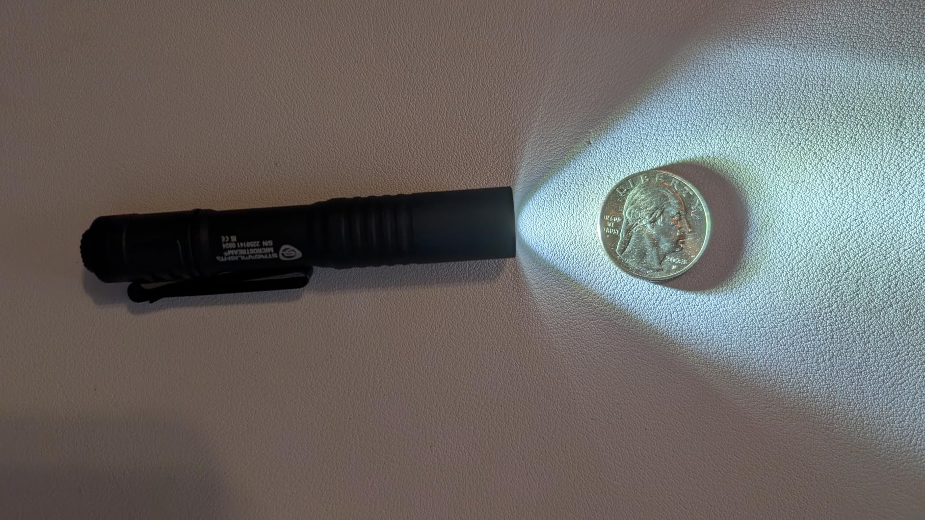 66318 MicroStream Pocket Flashlight, Black customer photo 1
