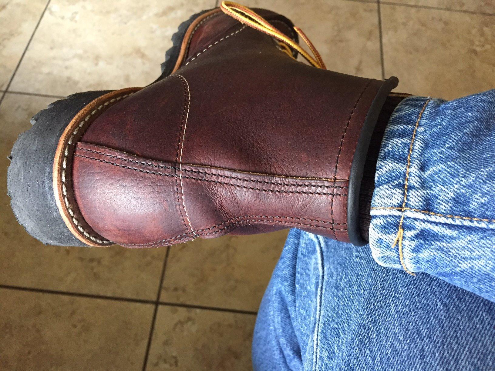 Heritage Roughneck Men's Boot, Full Grain Leather customer photo 2