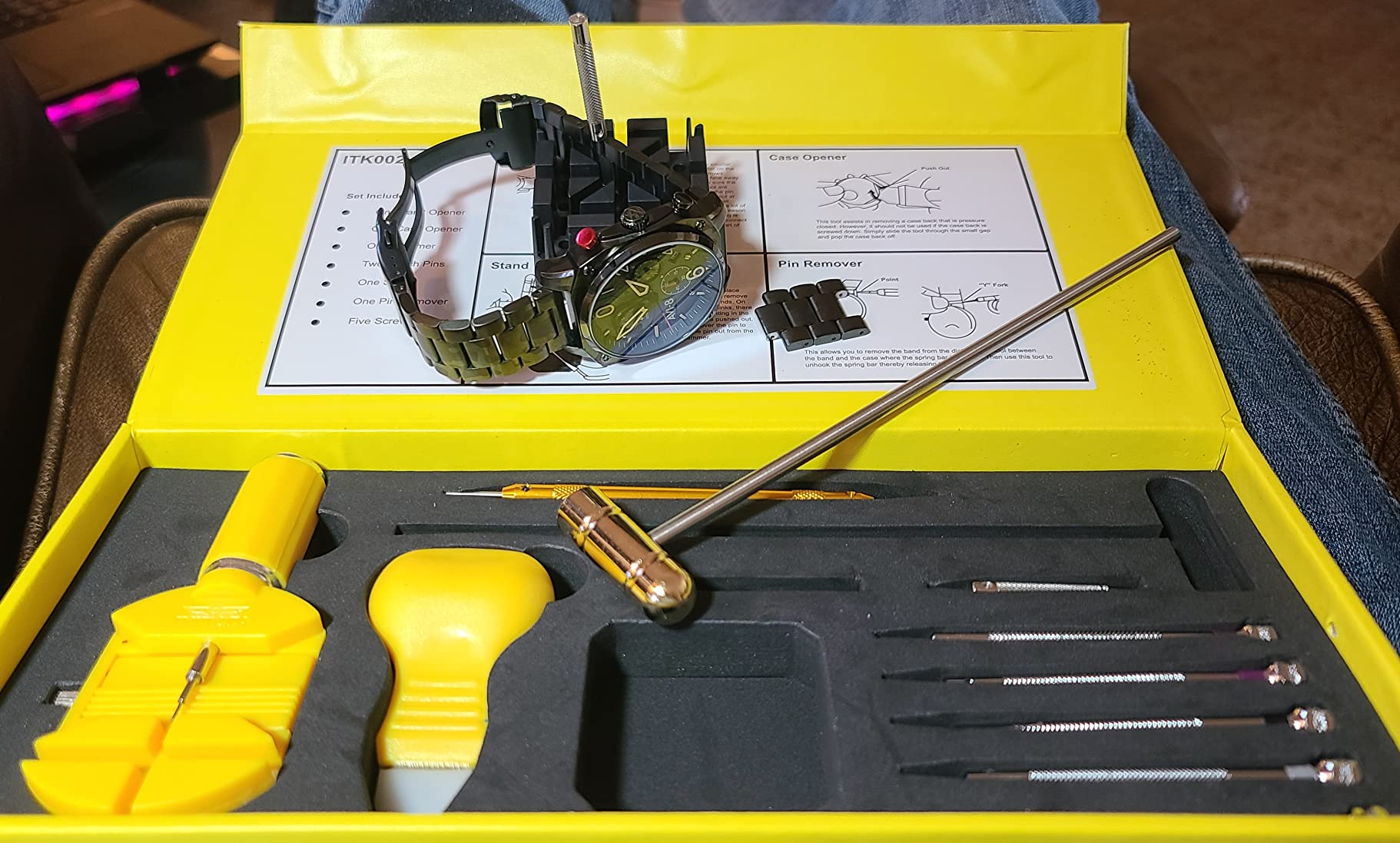 Invicta ITK002 Multi-Function Watch Tool Kit Set customer photo 1