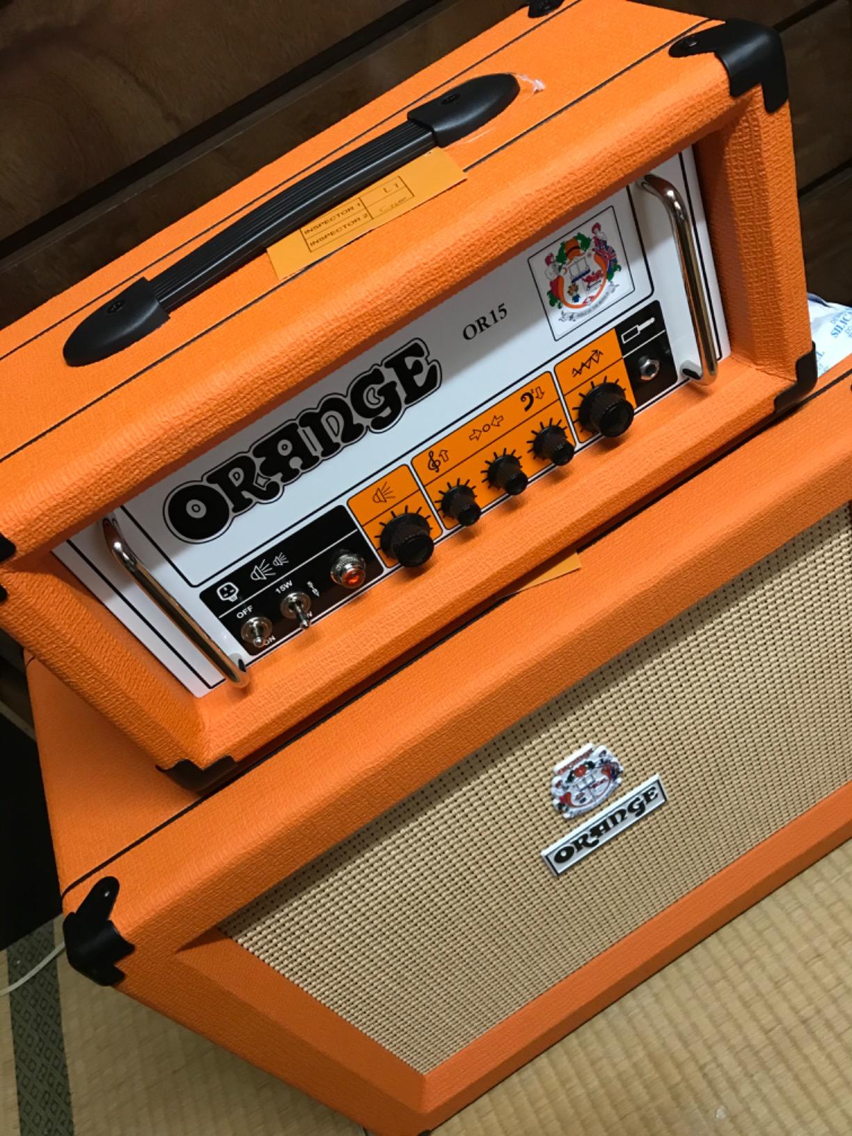 Orange Amplifiers OR Series OR15H 15W Compact Tube Guitar Amp Head customer photo 1