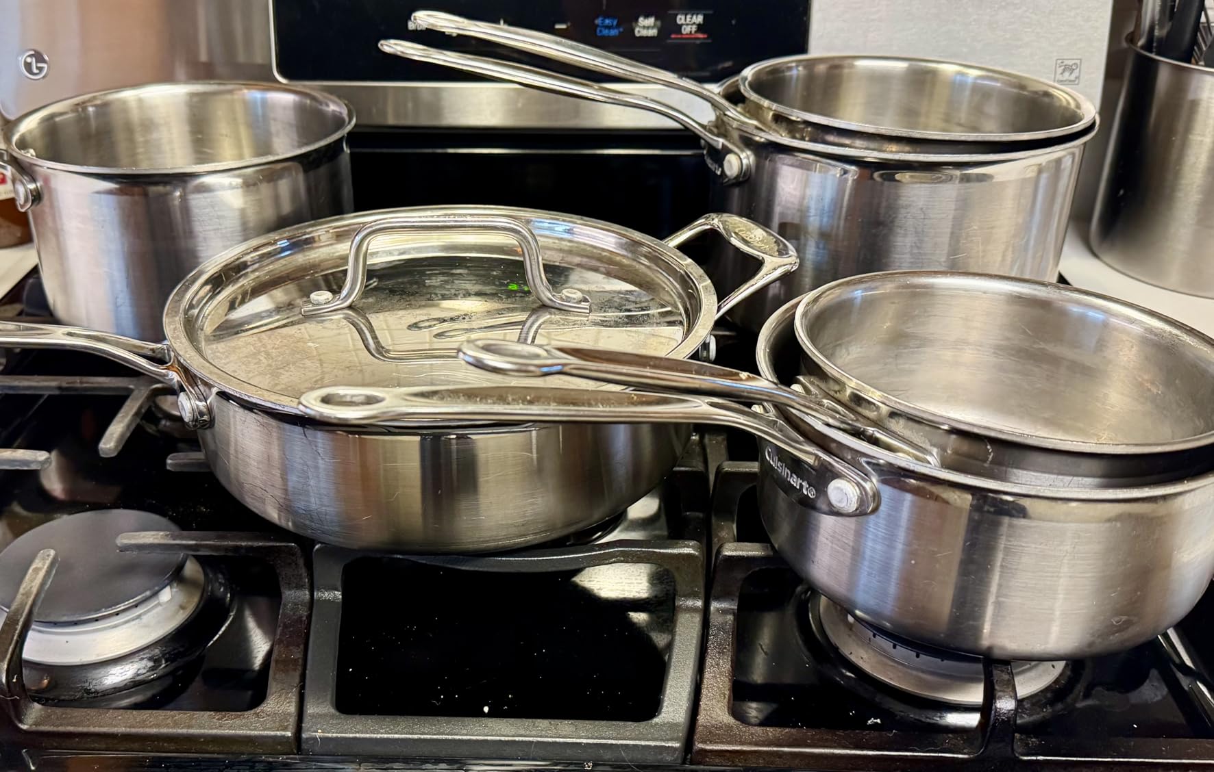 Cuisinart Stainless Steel Pots and Pans Set 12-pc - Induction Compatible - Oven Safe to 500F (MCPS-12N) customer photo 2