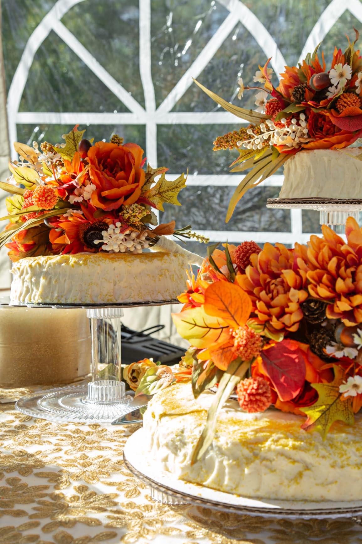 3 Tier Acrylic Wedding Cake Stand (STYLE R300) customer photo 1