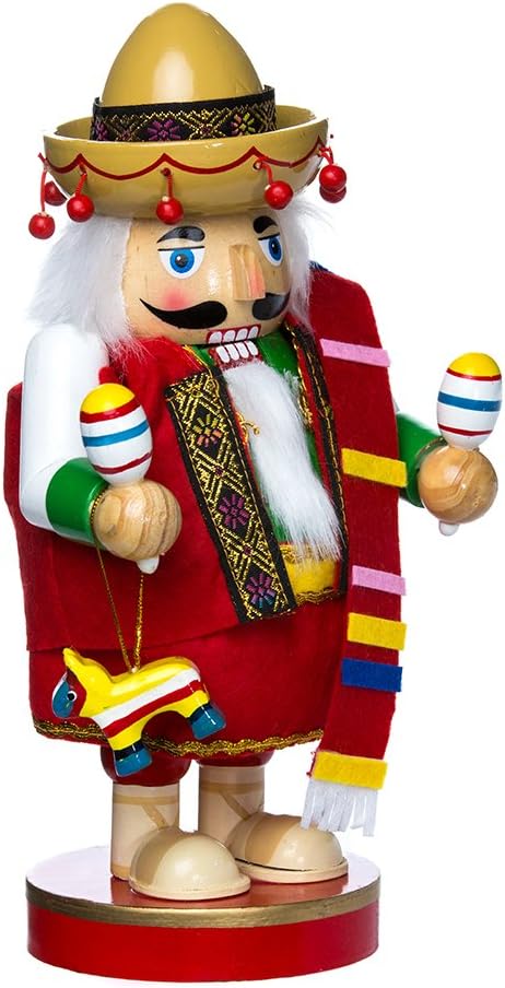 Kurt Adler 10.25-Inch Mexican Nutcracker Tablepiece - Chubby Collection customer photo 1