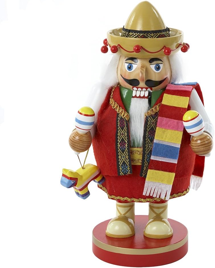 Kurt Adler 10.25-Inch Mexican Nutcracker Tablepiece - Chubby Collection customer photo 2