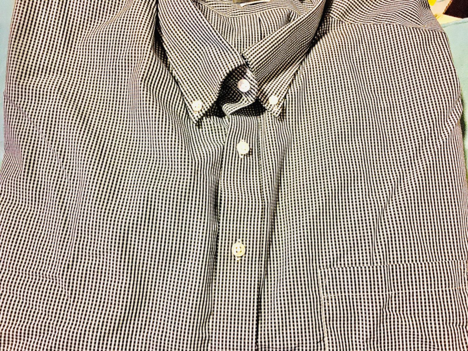Van Heusen Men's Pinpoint Stripe Dress Shirt customer photo 1