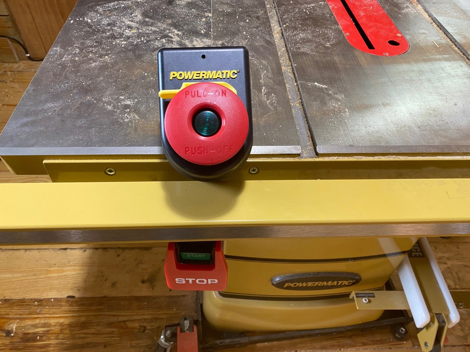 Powermatic 10-Inch Table Saw, 30-Inch Rip, 1-3/4 HP, 115/230V 1Ph (Model PM1000) customer photo 2