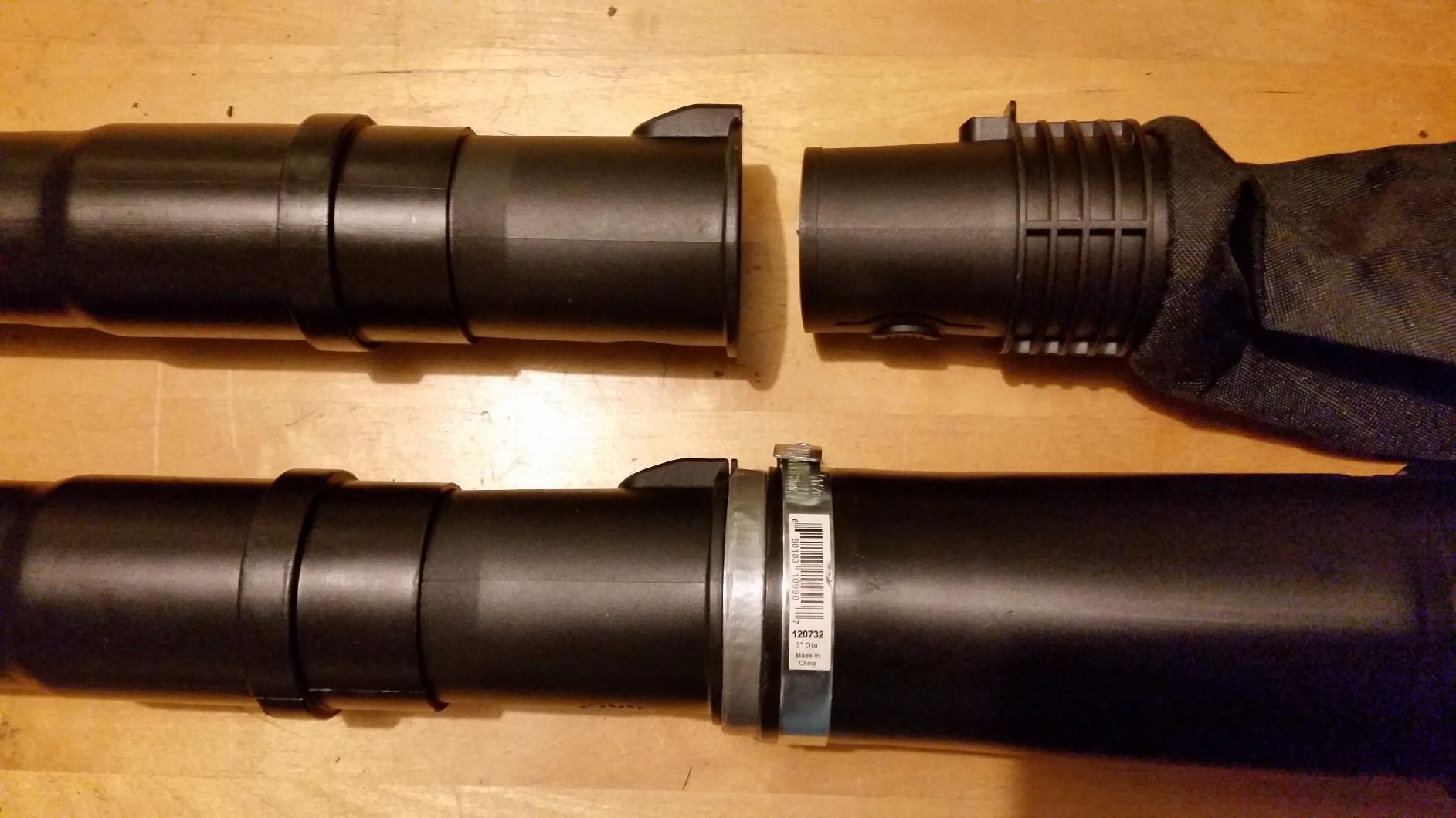 WORX Gutter Cleaning Kit with 5 Inches Tubes for WORX Leaf Blowers, WA4092 customer photo 2