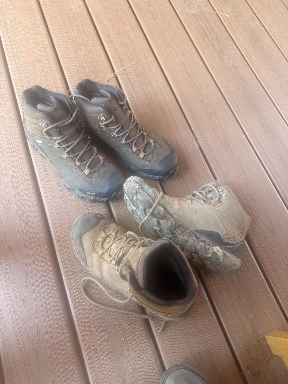 Oboz Men's Bridger Mid B-DRY Hiking Boot customer photo 2