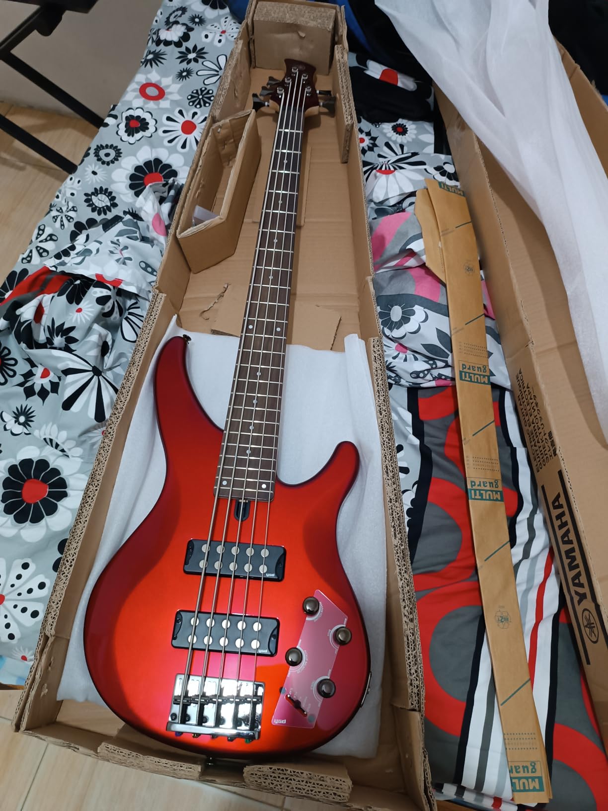 Yamaha TRBX305 WH 5-String Electric Bass Guitar customer photo 2