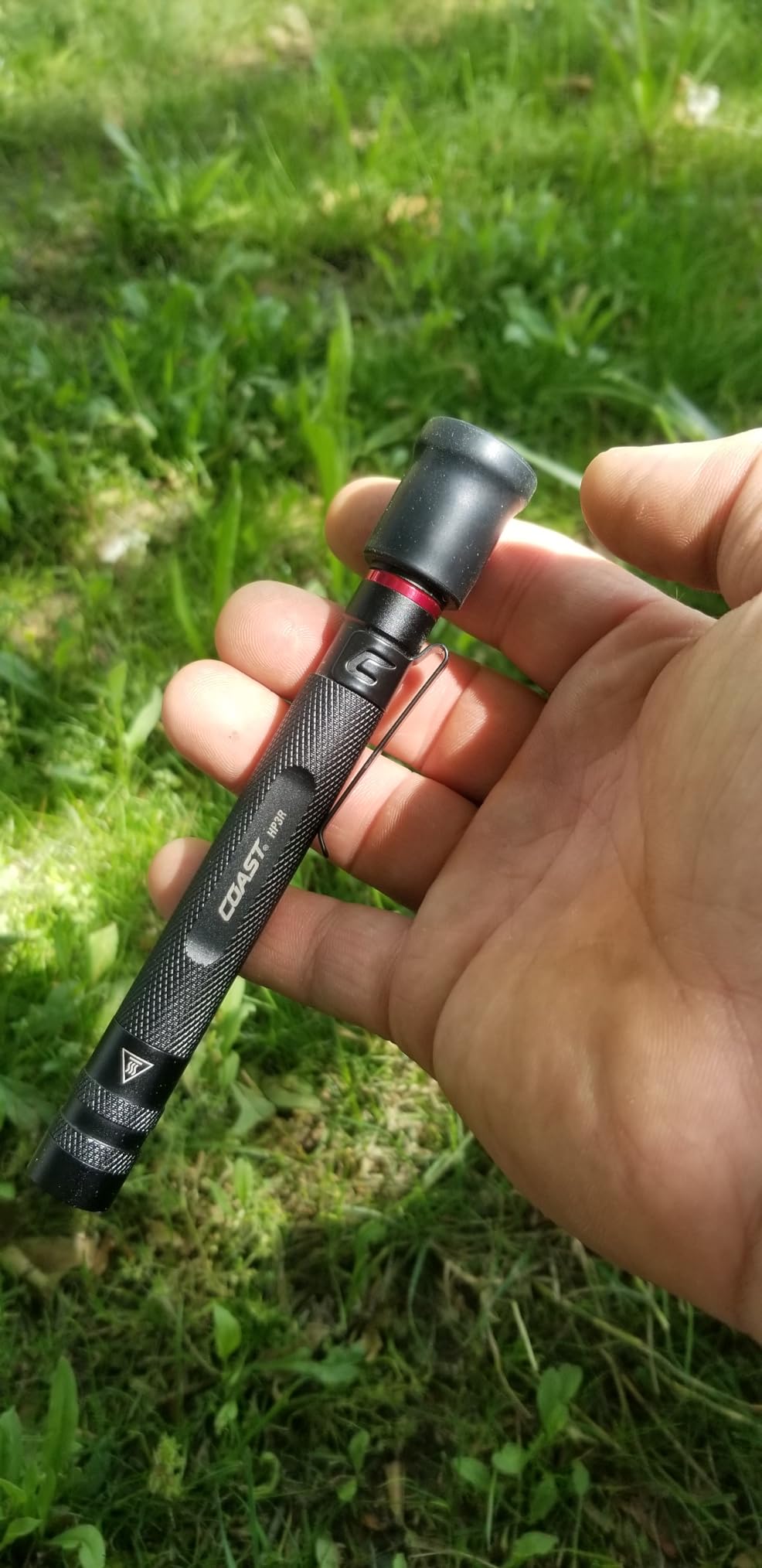 Coast HP3R 500 Lumen Rechargeable LED Penlight with Twist Focus, Black customer photo 2