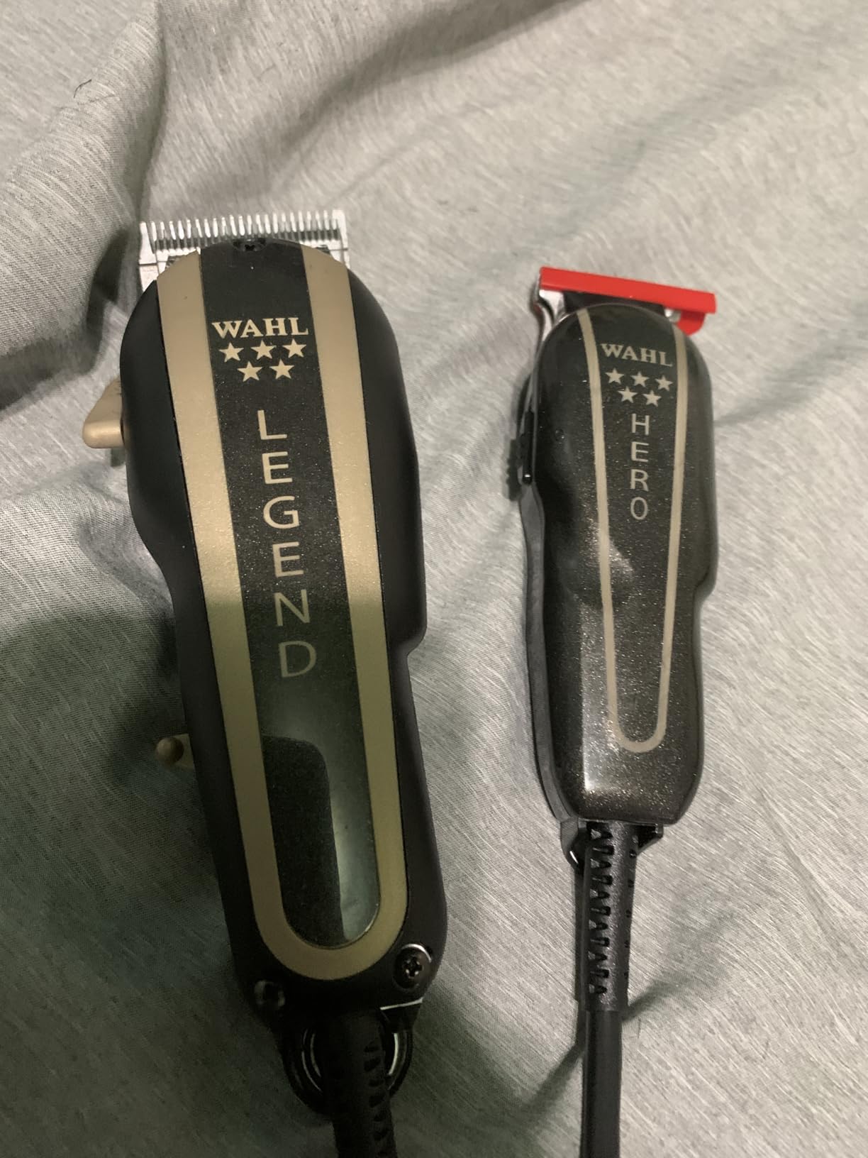 Andis 5 Star Barber Combo, Corded Legend Clipper & Hero Trimmer | V9000 Clipper Motor & Rotary T-Blade Trimmer for Fading, Blending & Detailing, 8 Clipper & 3 Trimmer Guides, Model 8180 customer photo 1