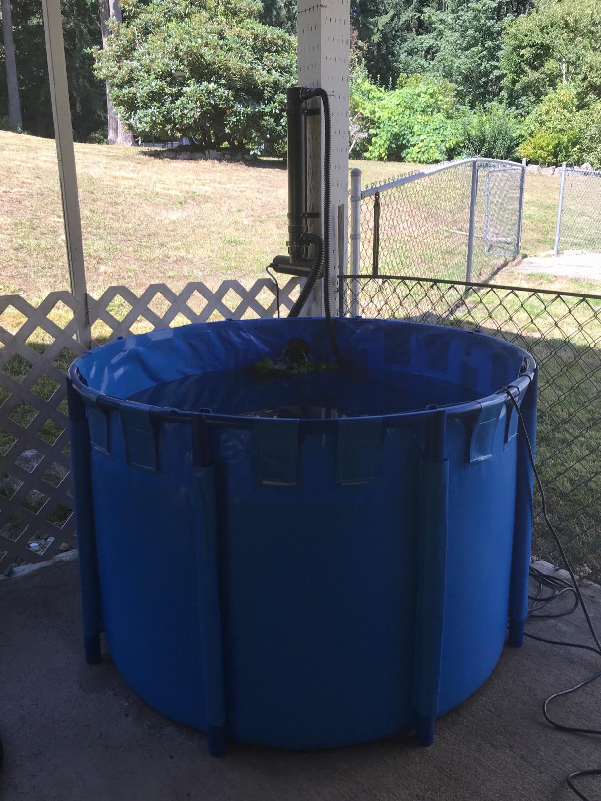 Round Koi Pond Show Tank - 47.2