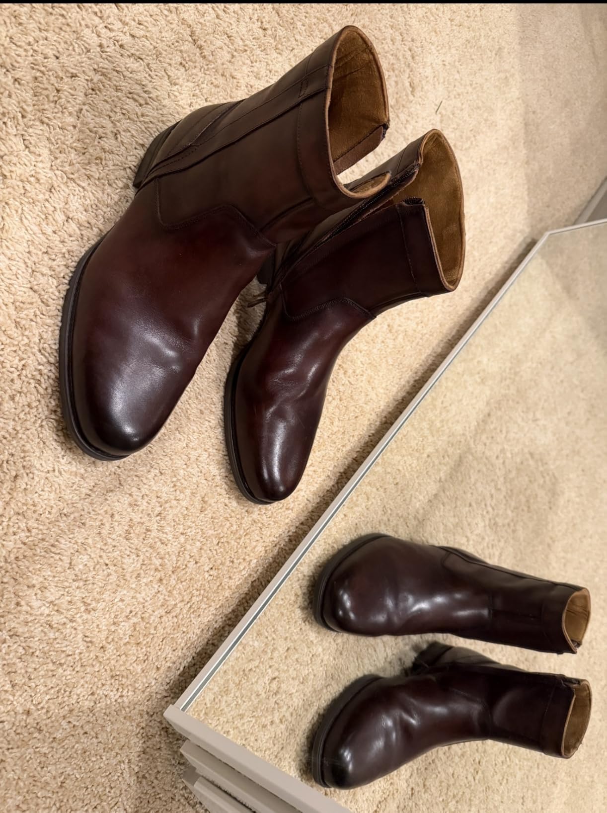 Florsheim Men's Medfield Plain Toe Zip Boot Fashion customer photo 1