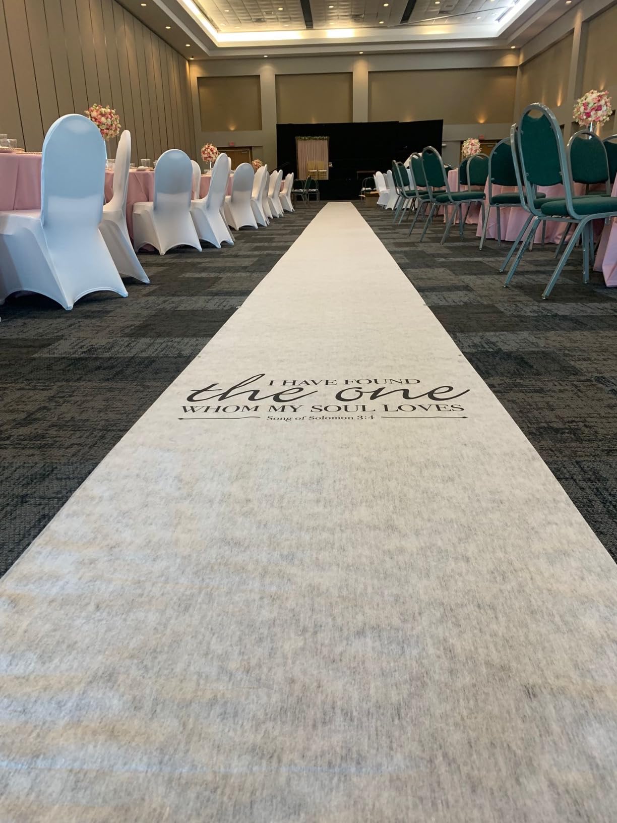 Song of Solomon Aisle Runner customer photo 2