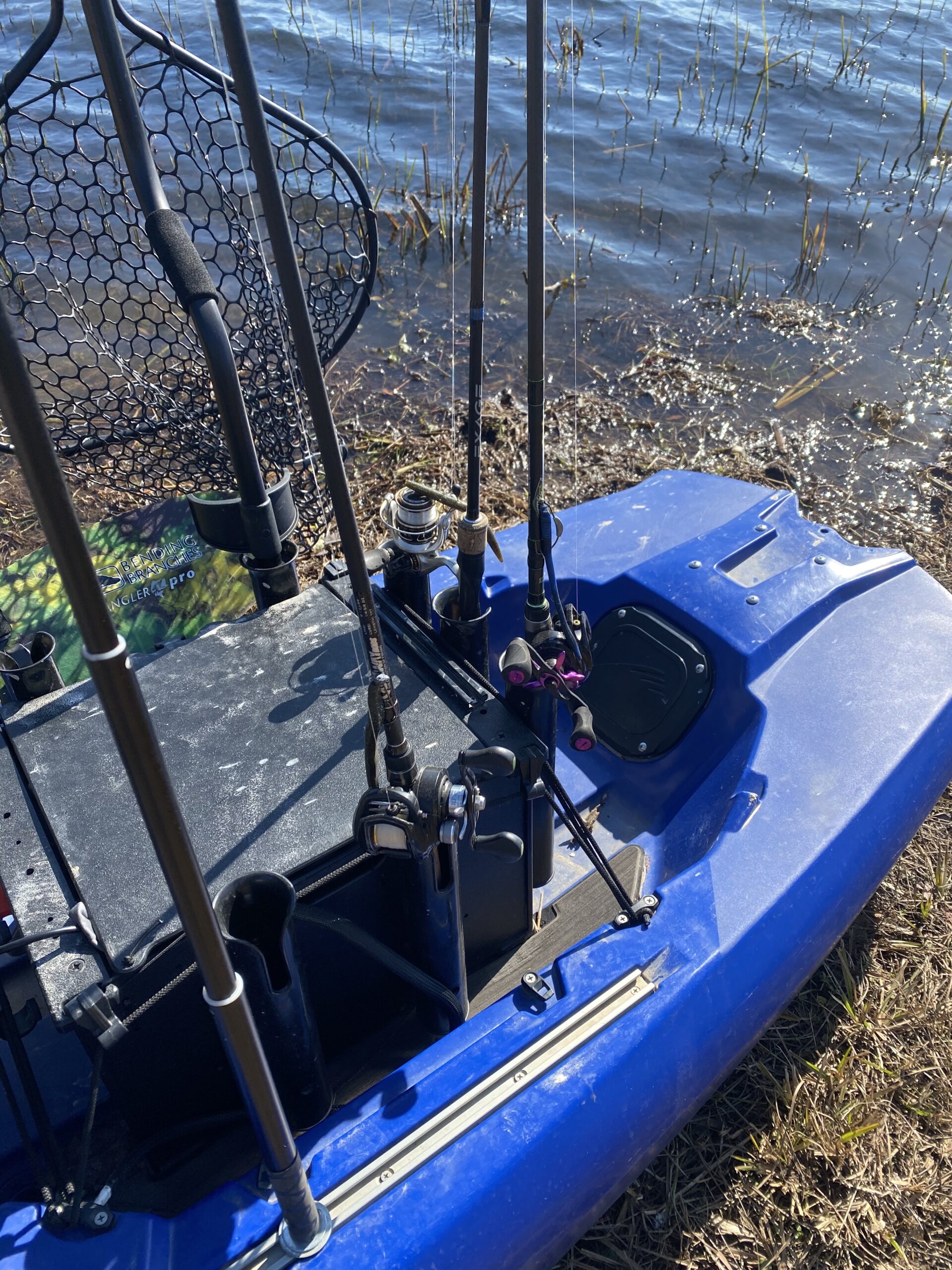 YakAttack Leverage Landing Net - Folding Kayak Fishing Net with Forearm Grip | Full Rubber Netting | Collapsible & Track Mount Compatible customer photo 2