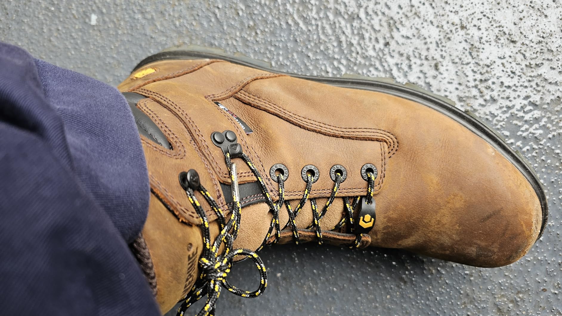 WOLVERINE Men's I-90 Waterproof Composite-Toe 6
