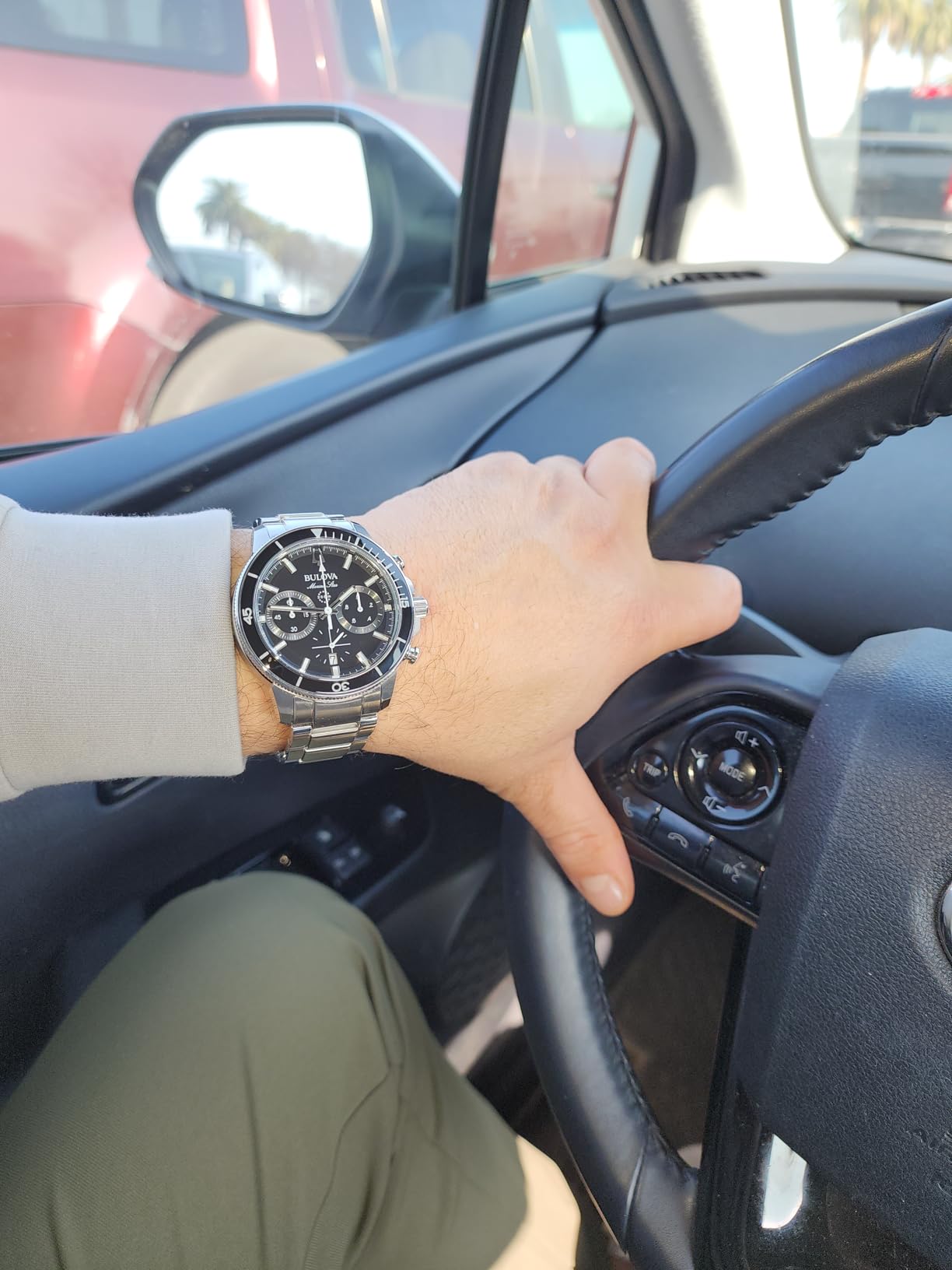 Bulova Men's Marine Star Series C Stainless Steel 6-Hand Chronograph Quartz Watch customer photo 1