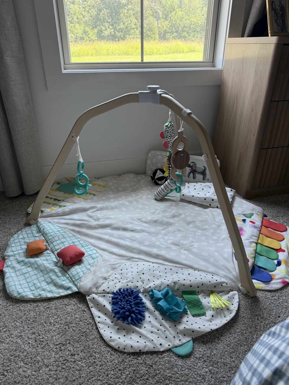 LOVEVERY | The Play Gym | Award Winning For Baby , Stage-Based Developmental Activity Gym & Play Mat for Baby to Toddler customer photo 2