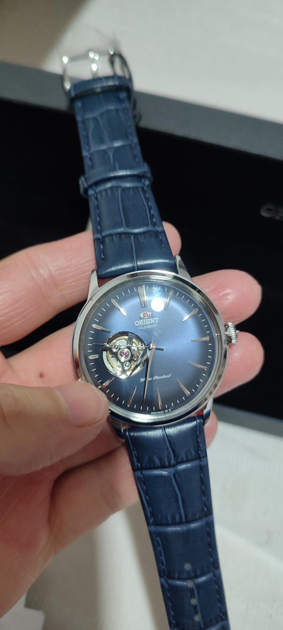 Orient Bambino Open Heart | Automatic/Hand-Winding | 40.5mm Case Diameter | Classic Watch customer photo 2