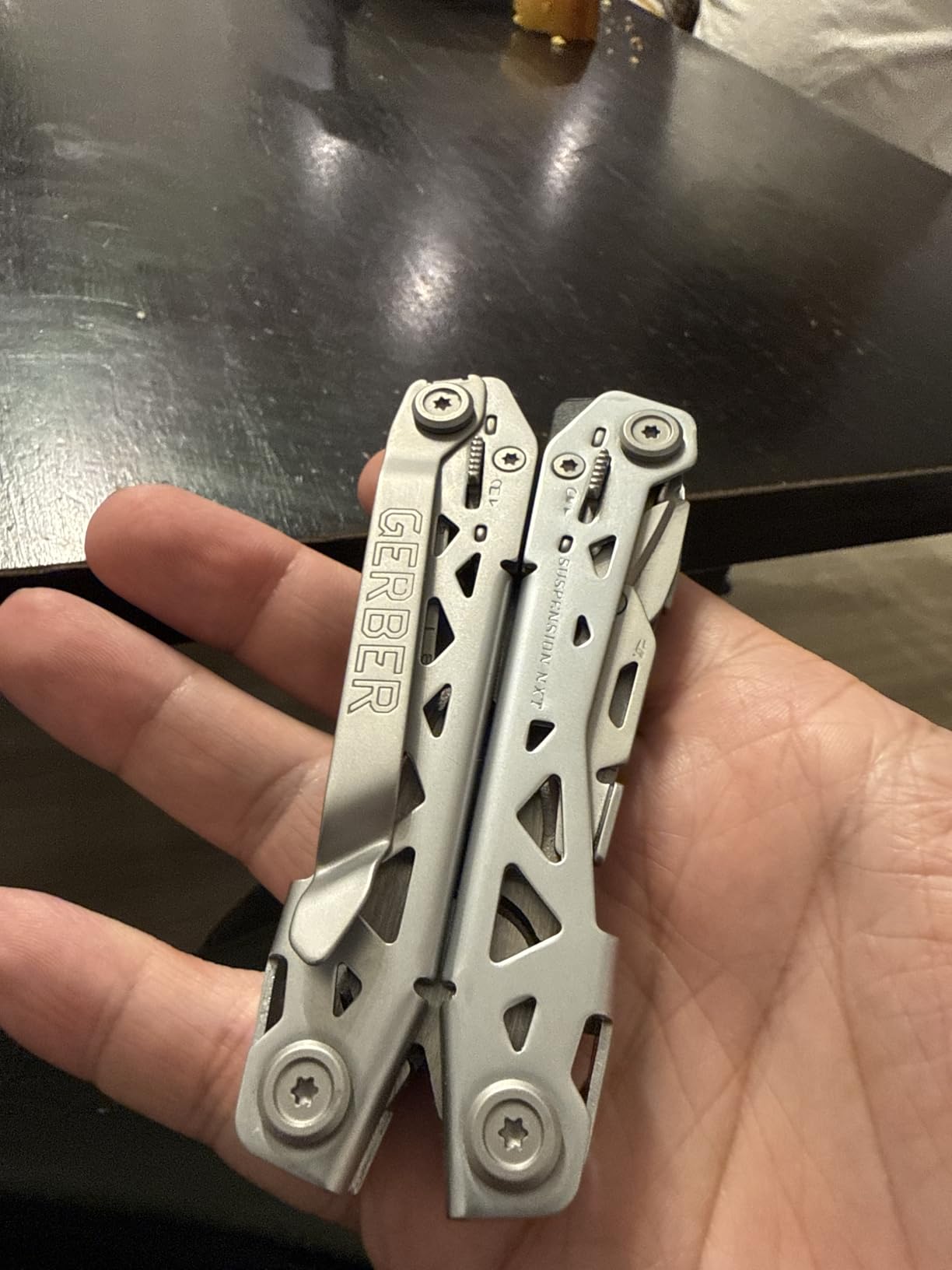 Gerber Gear Suspension-NXT 15-in-1 EDC Multi tool with Pocket Knife, Needle Nose Pliers and Wire Stripper Tools, Gifts for Men, Survival and Camping Gear, Stainless Steel customer photo 2