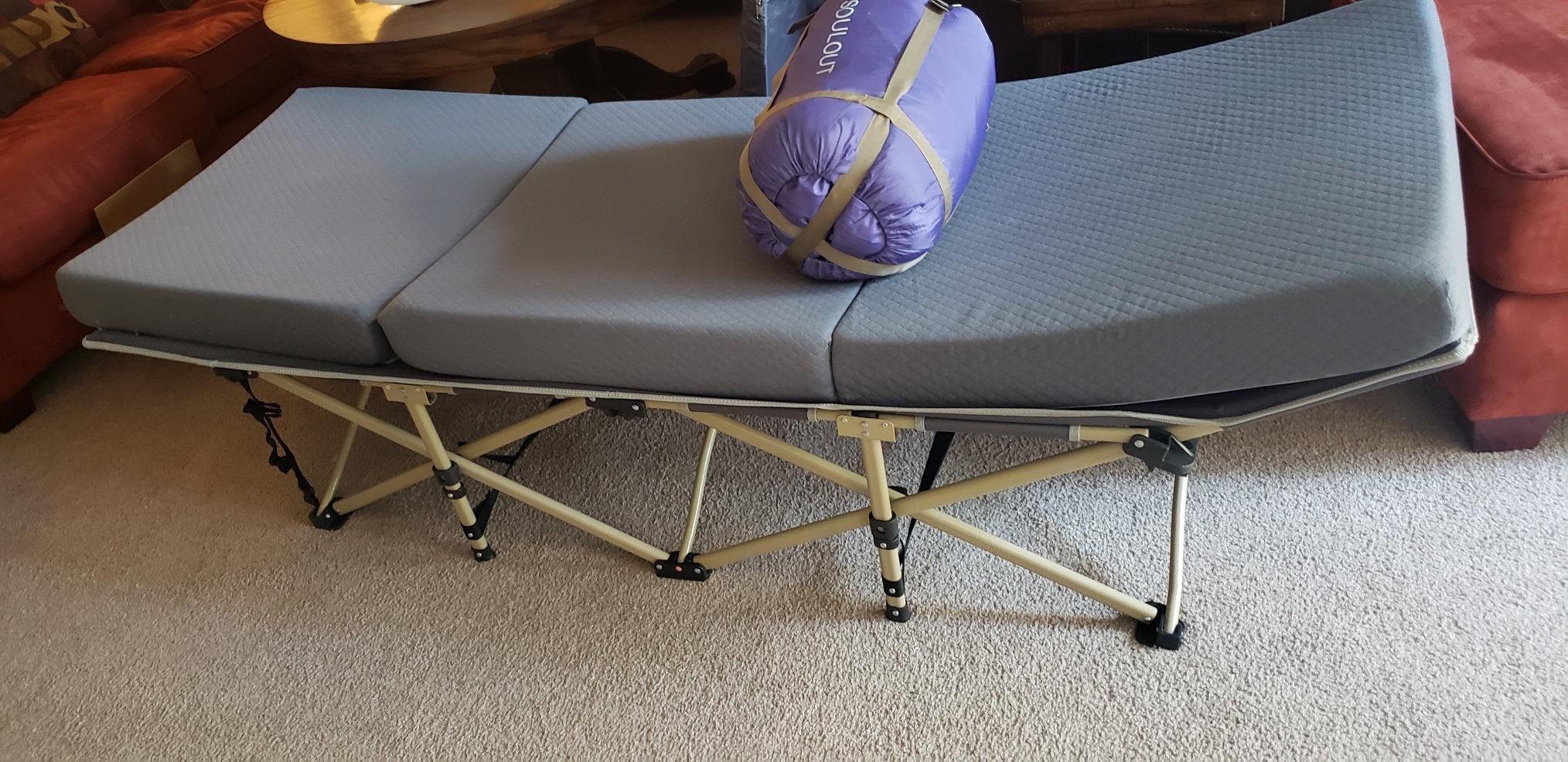 REDCAMP Folding Camping Cots for Adults Heavy Duty, 28
