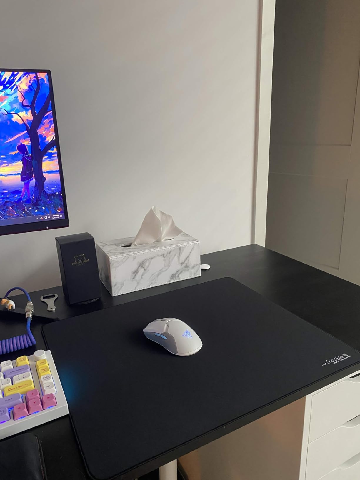 ARTISAN Zero Gaming mouse pad, (Black/XL) FX Soft (Japan Import) customer photo 1