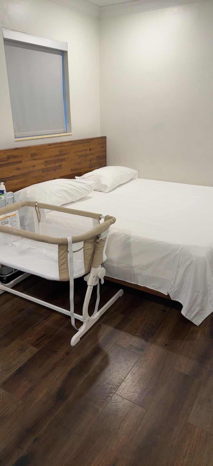 Baby Delight Beside Me Dreamer Bassinet | Bedside Sleeper | 6-Position Height Adjustment | Charcoal Tweed customer photo 1