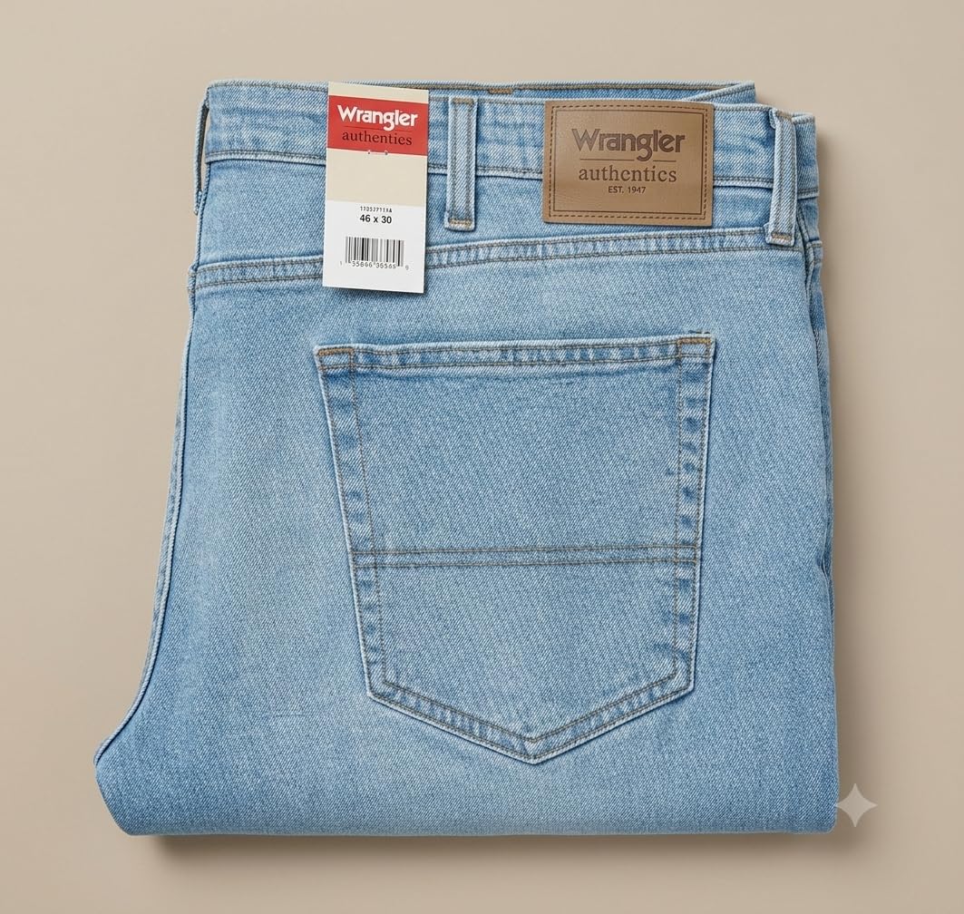 Wrangler Authentics Men's Comfort Flex Waist Relaxed Fit Jean customer photo 1