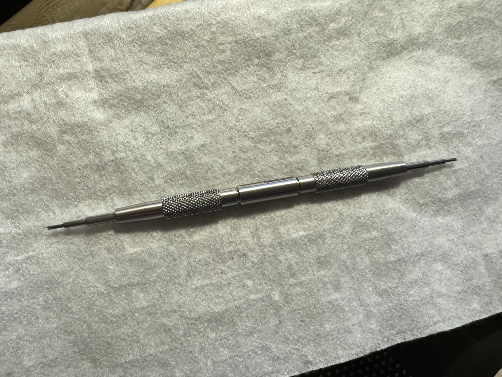 New Package Bergeon 6767-F Watch Spring Bar Tool - Long Stainless Steel Handle with Replaceable Screw customer photo 2