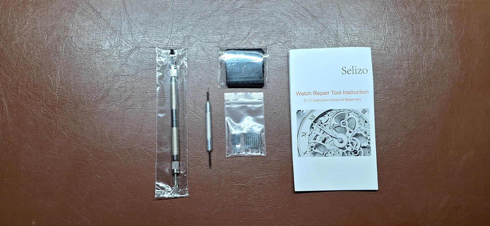 Selizo Spring Bar Tool Watch Link Remover Tool Kit with Instruction Manual Watch Band Tool Link Pin Removal for Watch Repair Band Adjustment Replacement Sizing customer photo 1