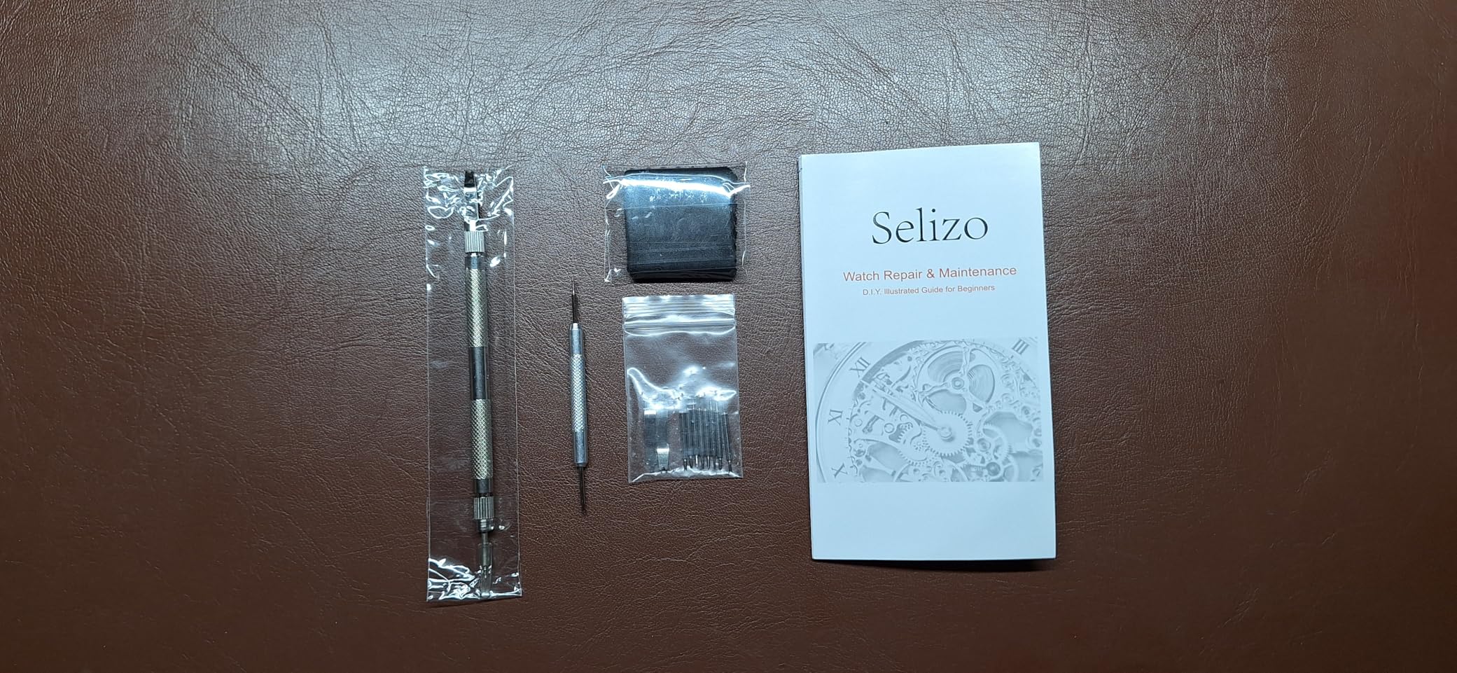 Selizo Spring Bar Tool Watch Link Remover Tool Kit with Instruction Manual Watch Band Tool Link Pin Removal for Watch Repair Band Adjustment Replacement Sizing customer photo 2